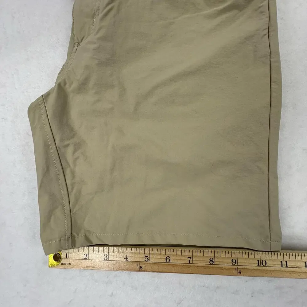 Patagonia Quandary Shorts Mens 32 El Cap Khaki 8” Hiking Stretch Outdoor SP19